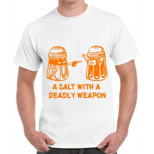 A Salt With A Deadly Weapon Graphic Printed T-shirt