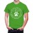 Dog Paw Heart Love Graphic Printed T-shirt