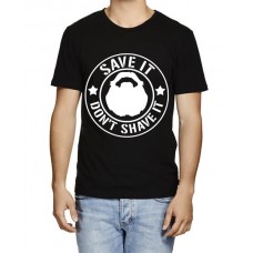 Save It Don't Shave It Graphic Printed T-shirt