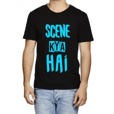 Scene Kya Hai Graphic Printed T-shirt