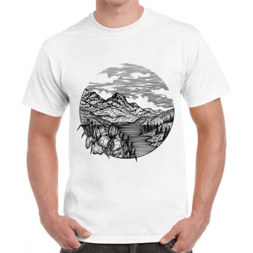 Sea Flower Graphic Printed T-shirt