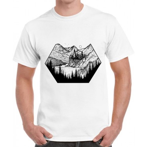 Shape Castle Graphic Printed T-shirt