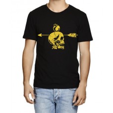Apple Skeleton Graphic Printed T-shirt