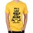 Men's Round Neck Cotton Half Sleeved T-Shirt With Printed Graphics - Some Walk Some Ride