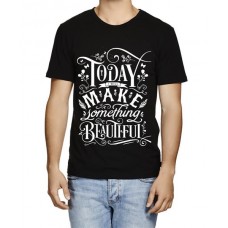 Today I Will Make Something Beautiful Graphic Printed T-shirt