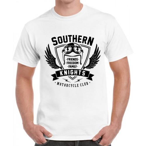 Southern Knights Motorcycle Club Graphic Printed T-shirt