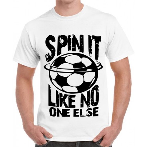 Spin It Like No One Else Graphic Printed T-shirt