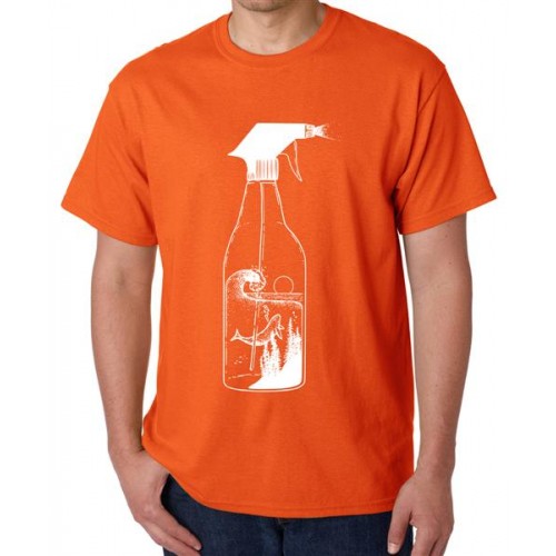 Spray Ocean Graphic Printed T-shirt