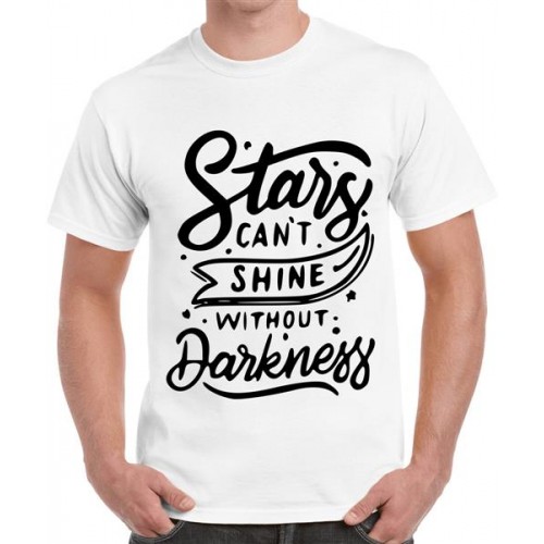 Stars Can't Shine Without Darkness Graphic Printed T-shirt