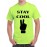 Stay Cool Graphic Printed T-shirt
