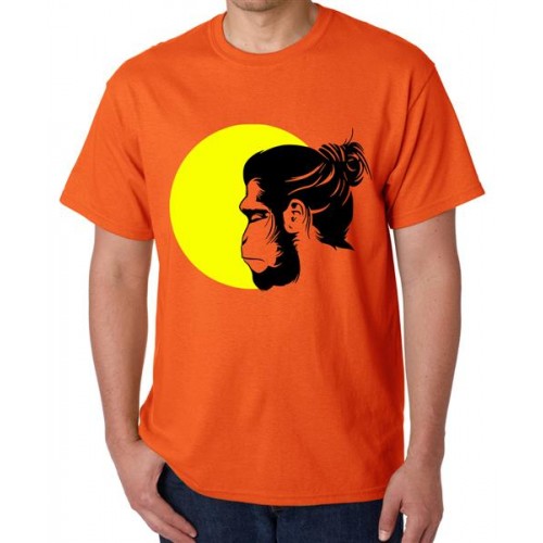 Sun And Hanuman Graphic Printed T-shirt