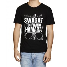Swagat Toh Karo Hamara Graphic Printed T-shirt