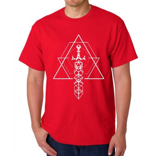 Sword Of Sign Graphic Printed T-shirt