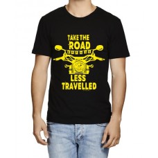 Take The Road Less Travelled Graphic Printed T-shirt