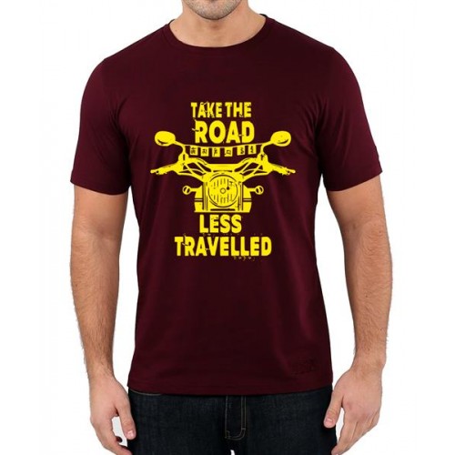 Take The Road Less Travelled Graphic Printed T-shirt
