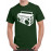 Men's Round Neck Cotton Half Sleeved T-Shirt With Printed Graphics - Temp Music