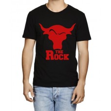WWE The Rock Graphic Printed T-shirt