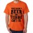 There's Nothing A Beer And Fishing Can't Fix Graphic Printed T-shirt