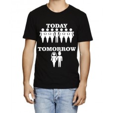 Today Tomorrow Graphic Printed T-shirt