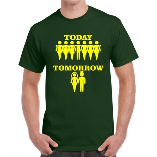 Today Tomorrow Graphic Printed T-shirt