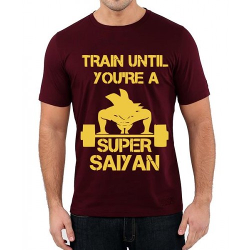 Train Super Saiyan Graphic Printed T-shirt