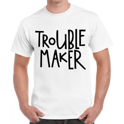 Trouble Maker Graphic Printed T-shirt