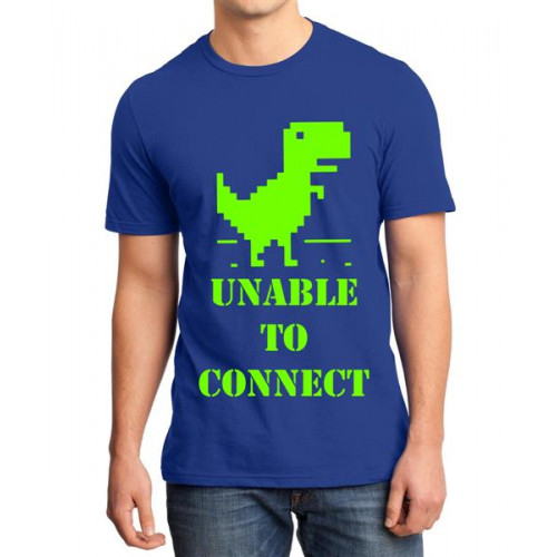Unable To Connect Graphic Printed T-shirt