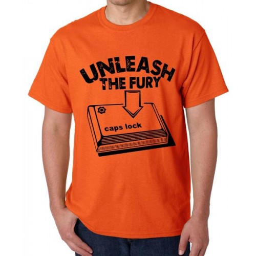 Unleash The Fury Graphic Printed T-shirt