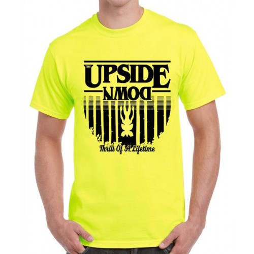 Upside Down Graphic Printed T-shirt