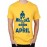 Warriors Are Born In April Graphic Printed T-shirt