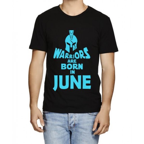 Warriors Are Born In June Graphic Printed T-shirt