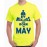 Warriors Are Born In May Graphic Printed T-shirt