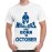 Warriors Are Born In October Graphic Printed T-shirt