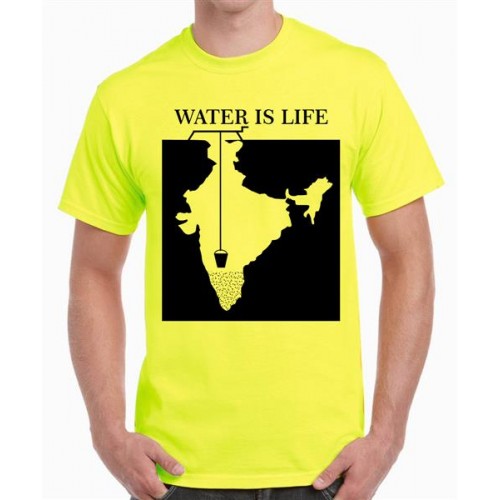 Water Is Life Graphic Printed T-shirt