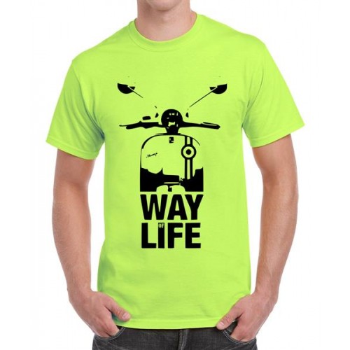 Scooter Way Of Life Graphic Printed T-shirt