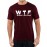 WTF Where's The Food Graphic Printed T-shirt