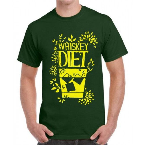Whiskey Diet Graphic Printed T-shirt
