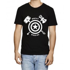 Worthy Warrior Graphic Printed T-shirt