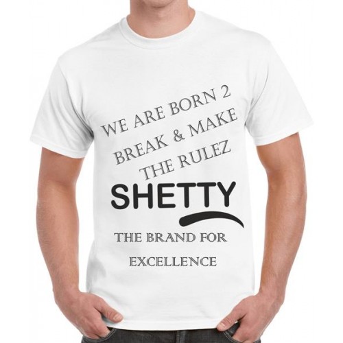 Shetty The Brand For Excellence Graphic Printed T-shirt