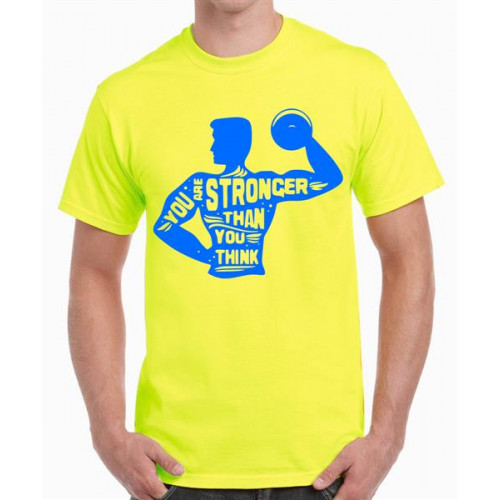 You Are Stronger Than You Think Graphic Printed T-shirt