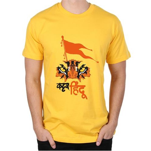 Kattar Hindu Graphic Printed T-shirt