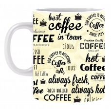 Best Coffee In Town Ceramic Printed Mug