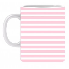 Worry Less Pink Ceramic Printed Mug