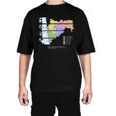 Maharashtra Map Oversized T-shirt