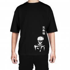 Men's Gojo Satoru Graphic Printed Oversized T-shirt