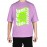 Men's Vibes Smile Graphic Printed Oversized T-shirt