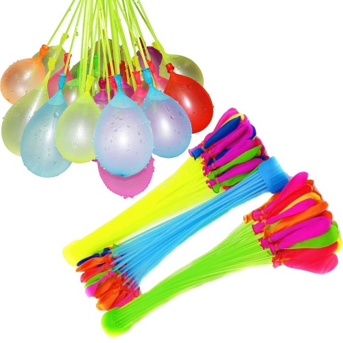 Fill and Tie Magic Water Balloons for Holi