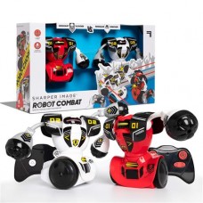 SHARPER IMAGE Remote Control Robot Multiplayer Combat Set - Red & White
