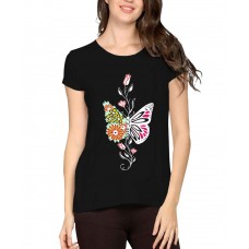 Butterfly Graphic Printed T-shirt