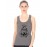 Astronaut Earth Graphic Printed Tank Tops